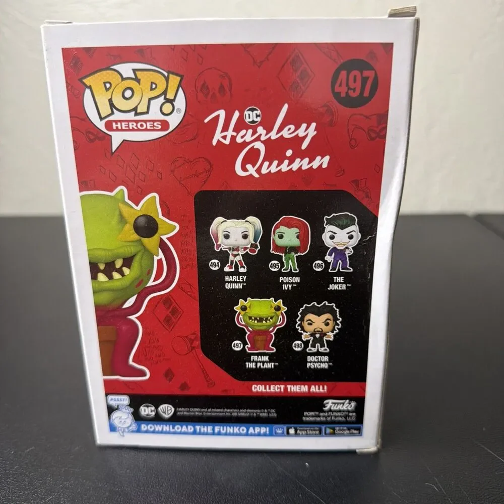 Funko Pop! Vinyl: DC Harley Quinn - Frank the Plant #497